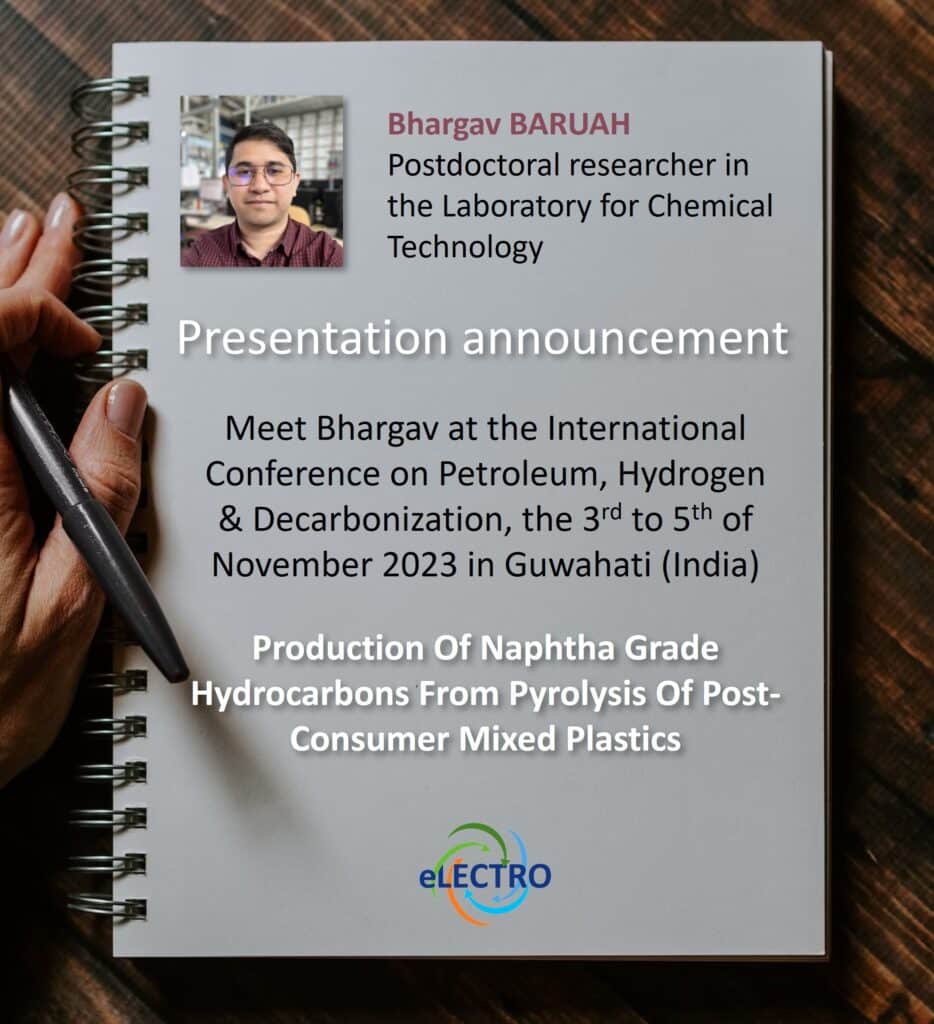 Announcement of B. BARUAH presentation to the ICPHD'23